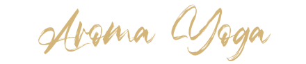 Schriftzug Aroma Yoga